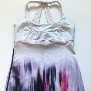 Lululemon strapping tank. Built in bra